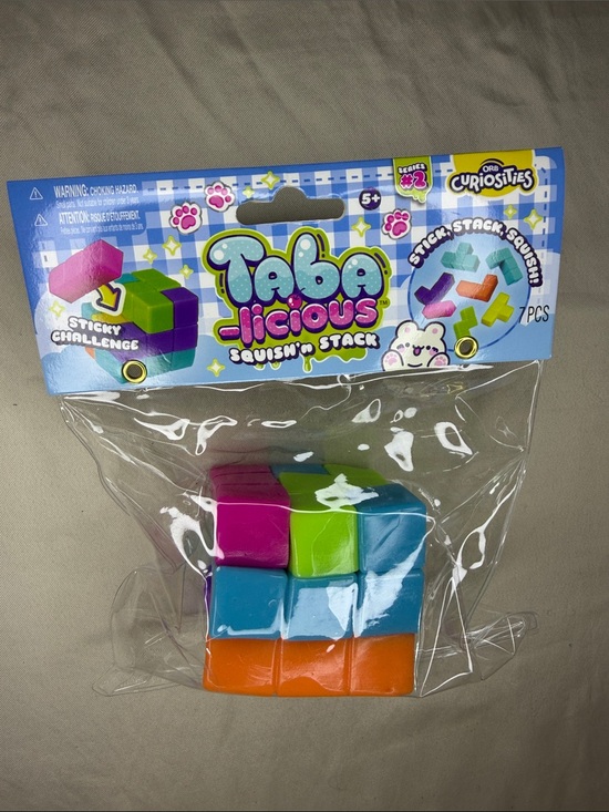Taba-licious Other - Taba-licious Squish'n Stack Puzzle Toy - Multicolor